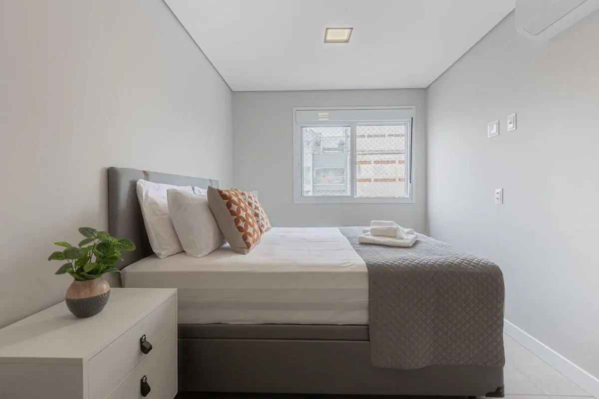 Apartament Easy Star - Belo Apto C/ 2 Quartos, Vaga E Varanda Na Paulista - Np01I São Paulo Brazylia