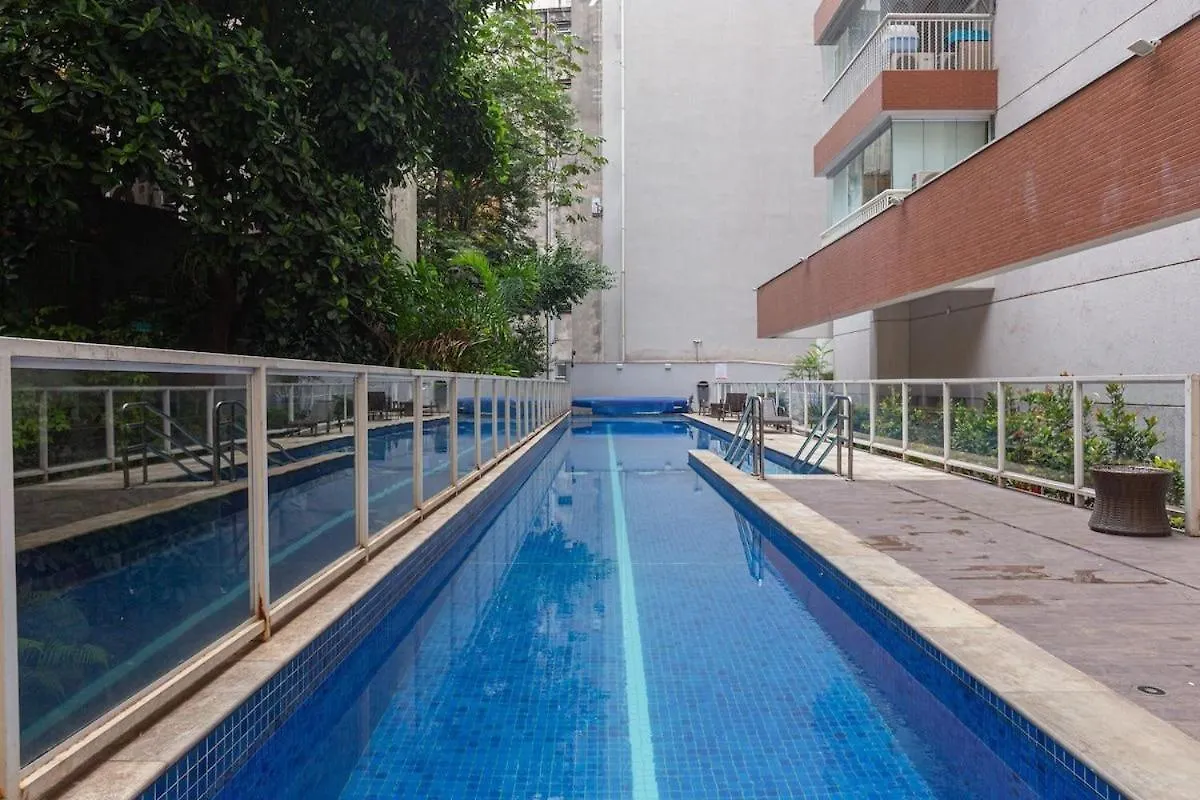 Apartament Easy Star - Belo Apto C/ 2 Quartos, Vaga E Varanda Na Paulista - Np01I São Paulo