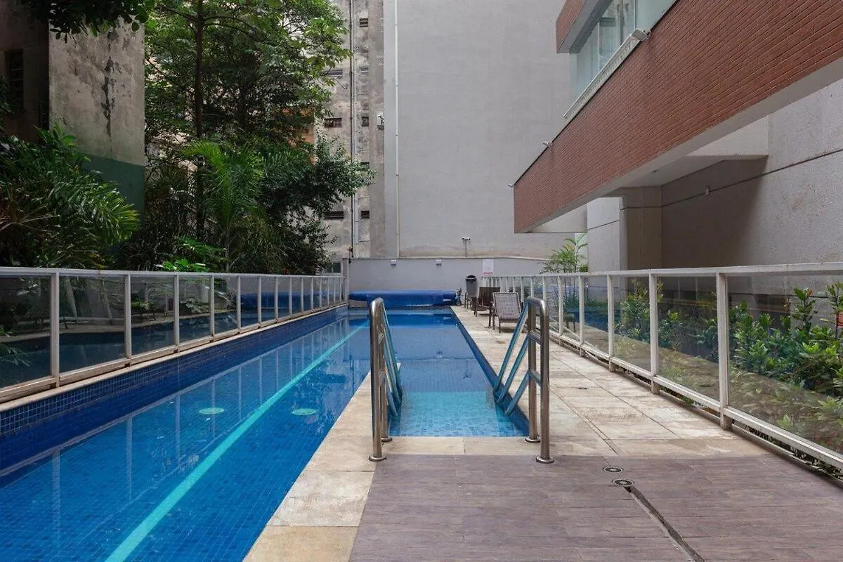 Apartament Easy Star - Belo Apto C/ 2 Quartos, Vaga E Varanda Na Paulista - Np01I São Paulo