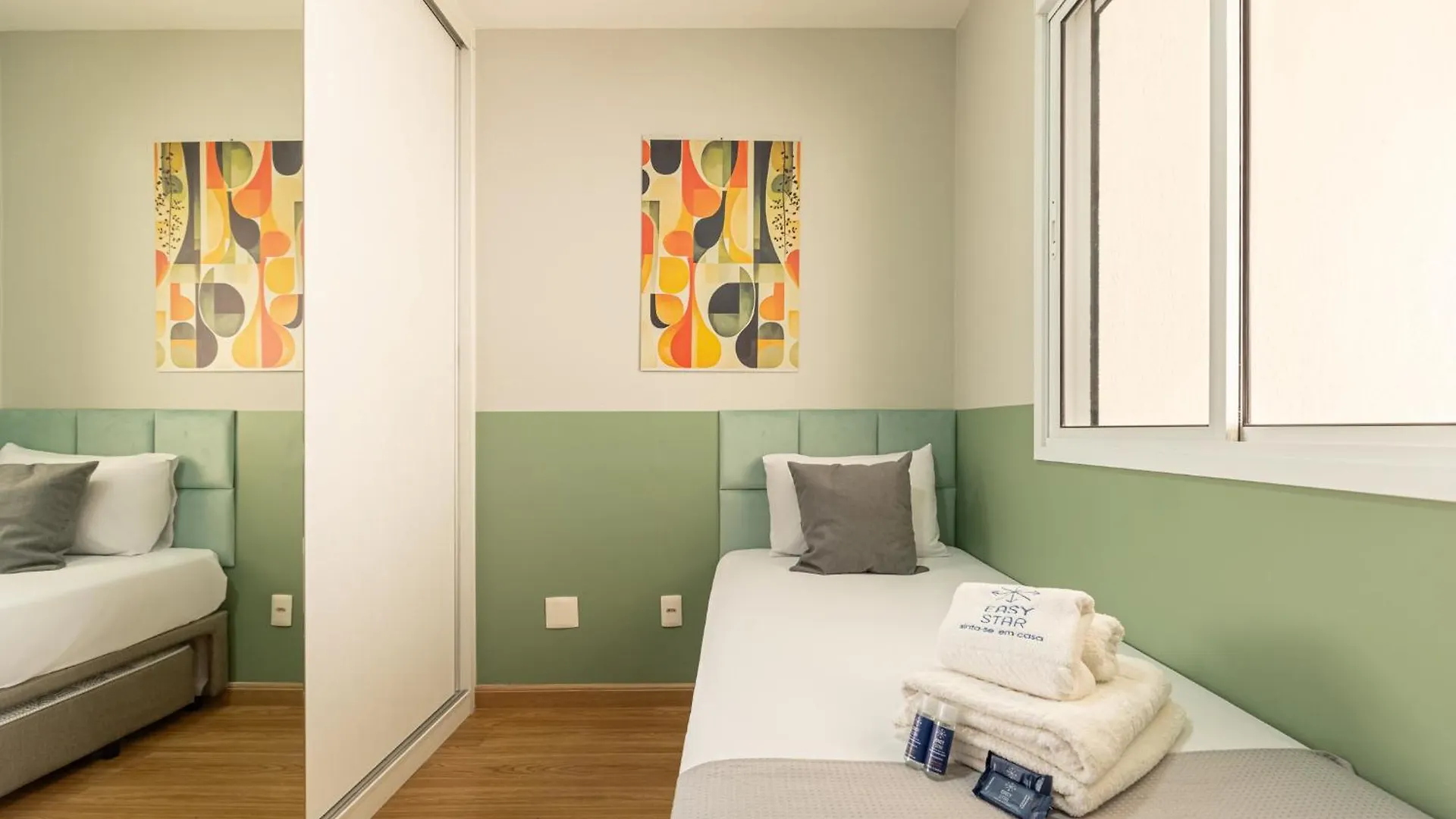 Apartament Easy Star - Belo Apto C/ 2 Quartos, Vaga E Varanda Na Paulista - Np01I São Paulo Brazylia