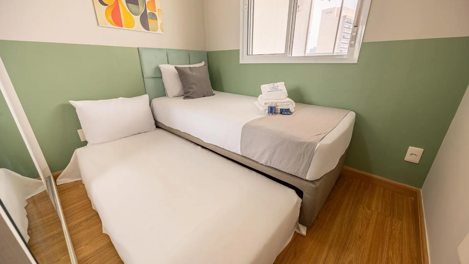 Apartament Easy Star - Belo Apto C/ 2 Quartos, Vaga E Varanda Na Paulista - Np01I São Paulo Brazylia